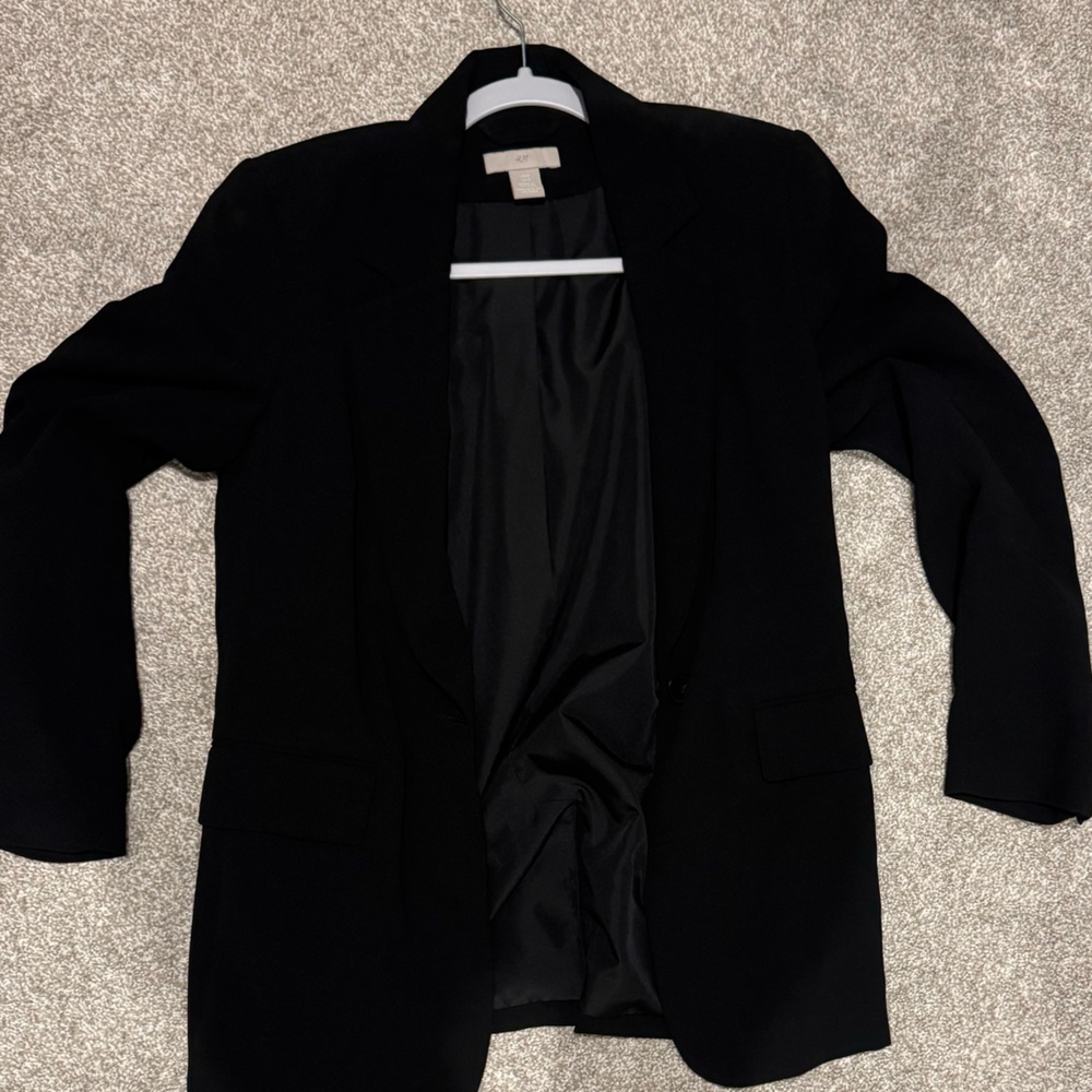 H&M Black Blazer Jacket